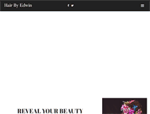 Tablet Screenshot of hairbyedwin.com